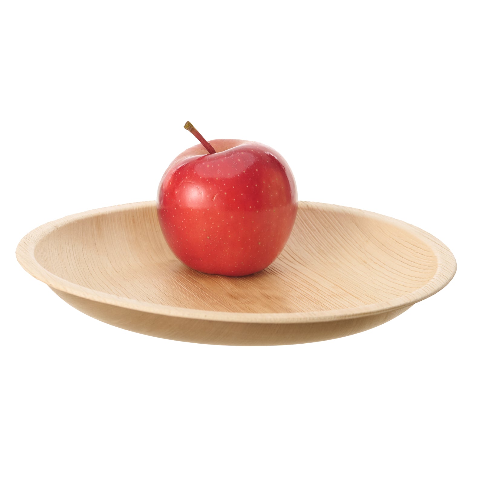 18cm Palm Leaf Round Side Plates