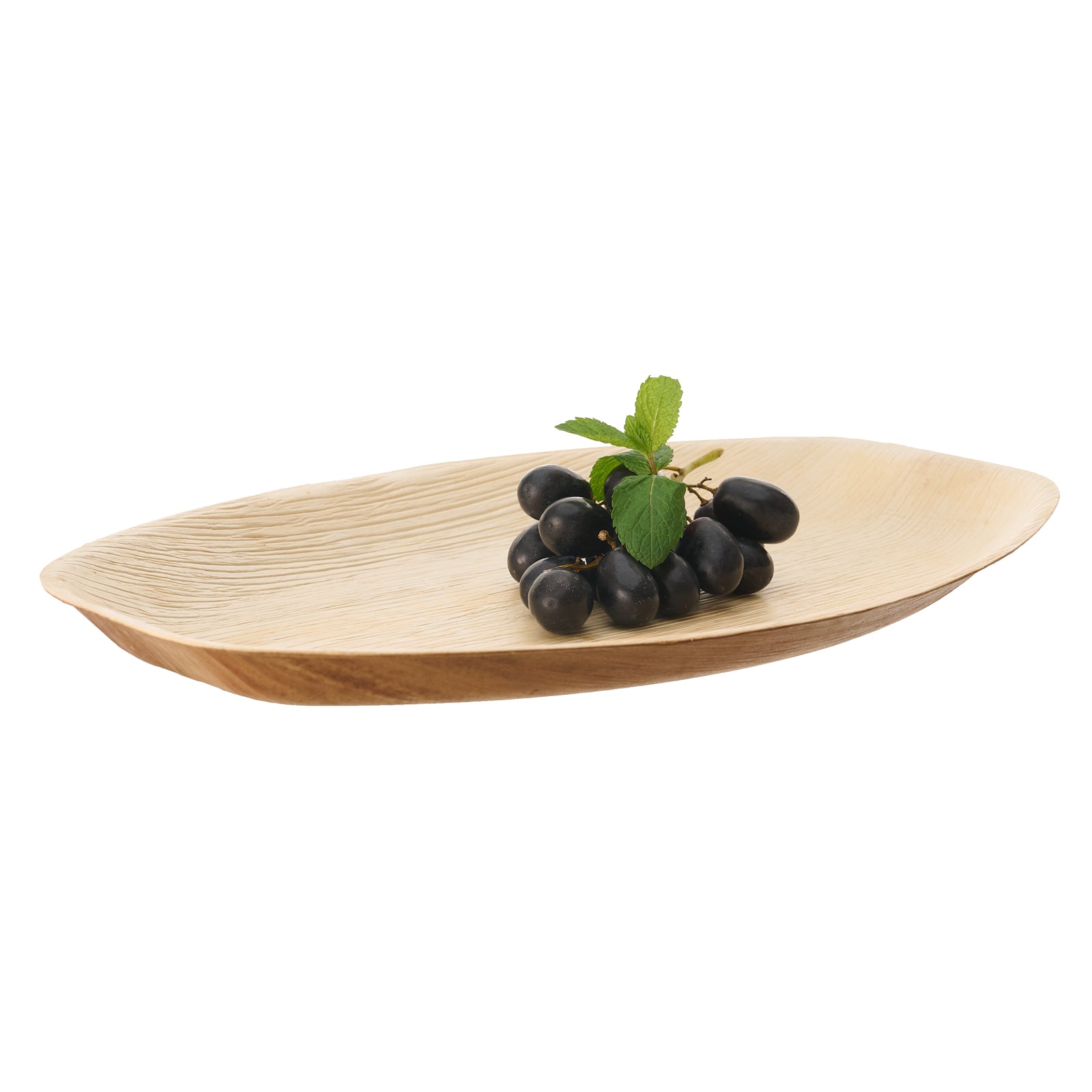38 x 25cm  Palm Leaf Oval Platters