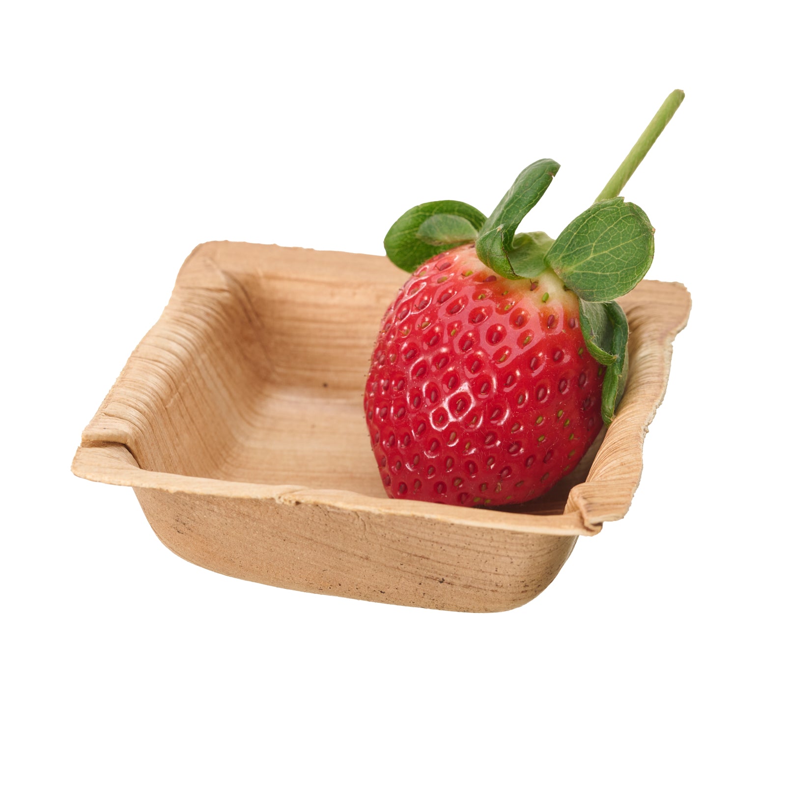 7.5cm Palm Leaf Square Dip Bowls