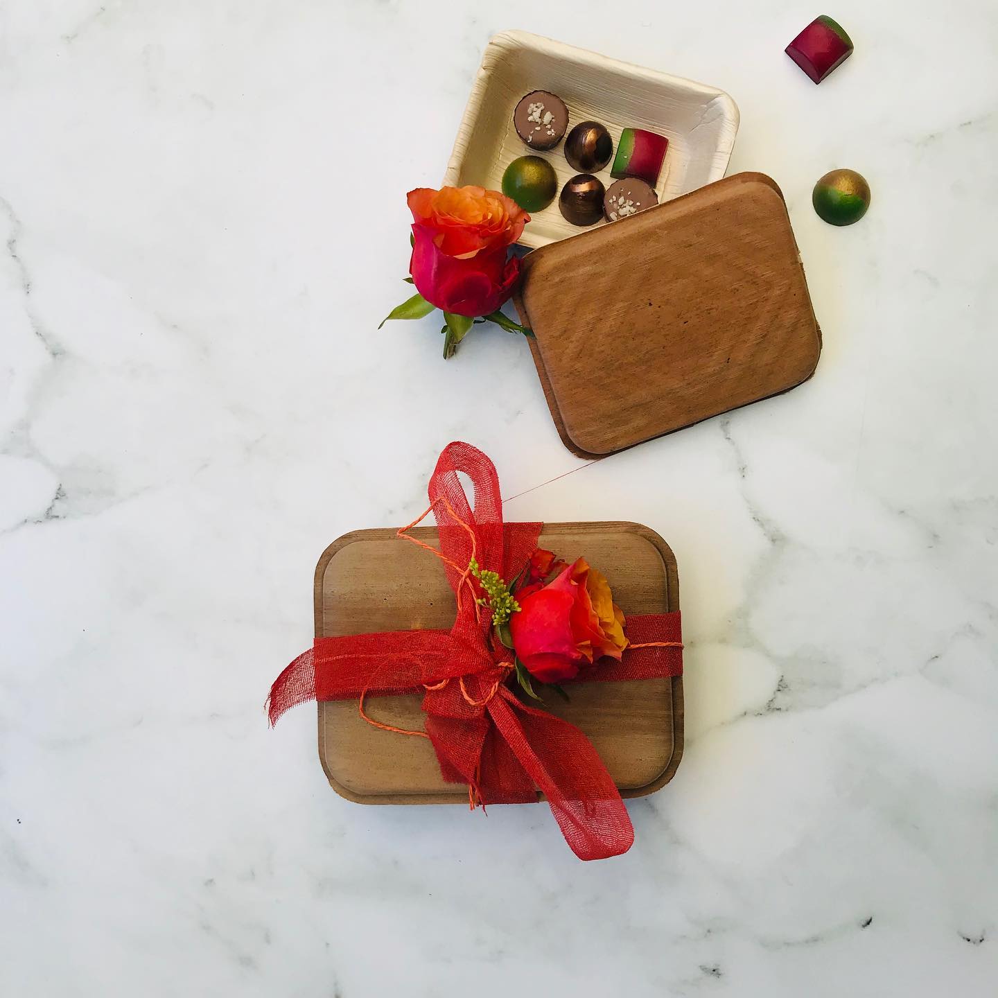 Palm Leaf Containers with Lids 250ml