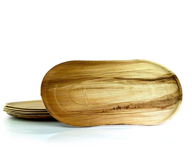 Palm Leaf Oval Platter