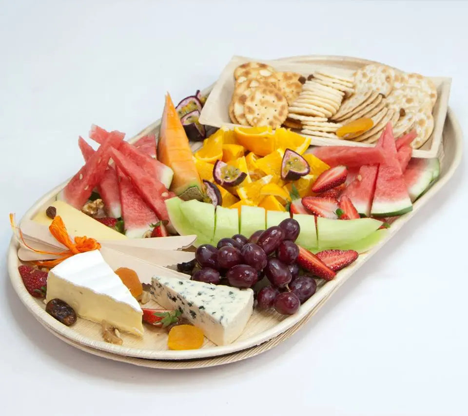 56 x 30cm Palm Leaf Large Oval Platters