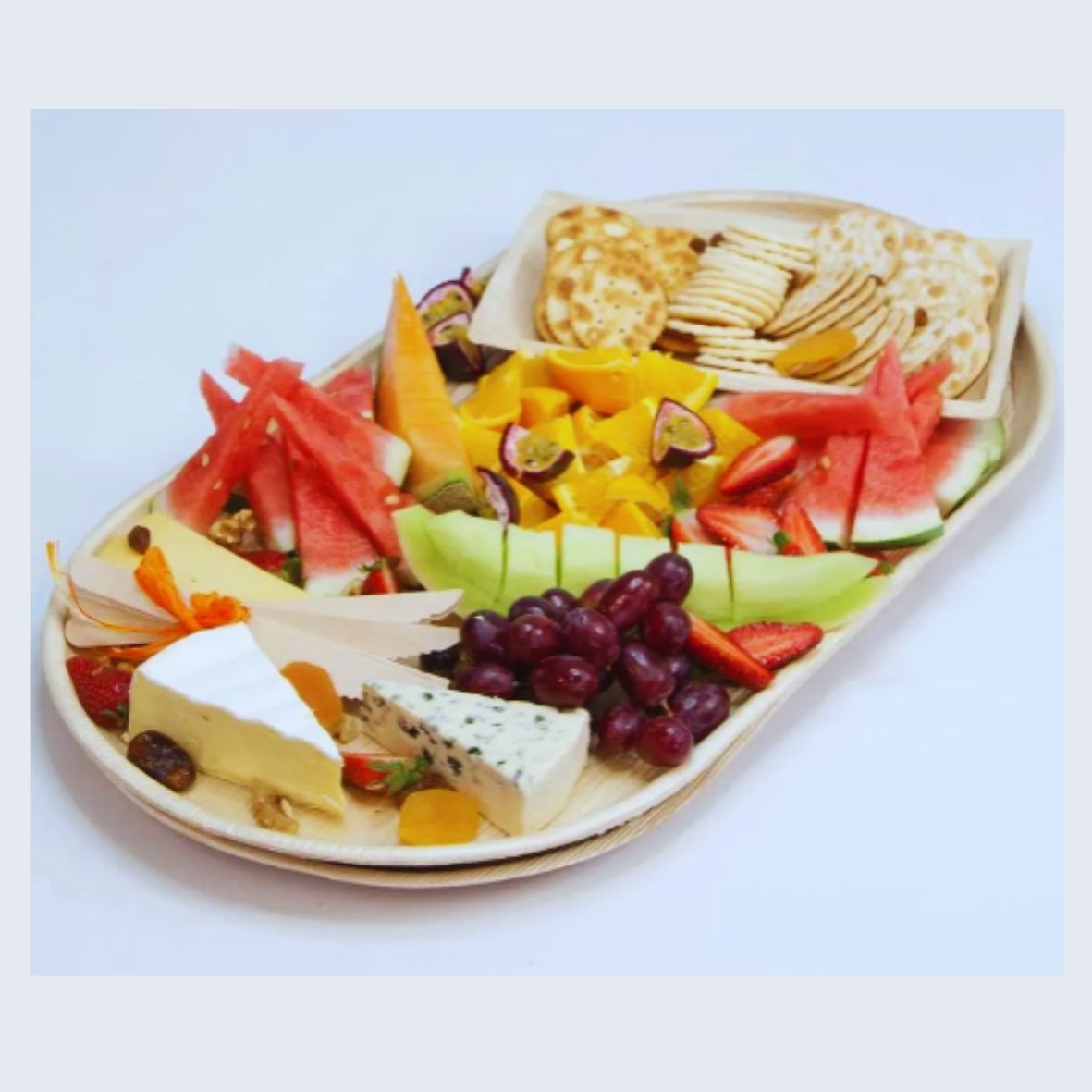 56 x 30cm Palm Leaf Large Oval Platters